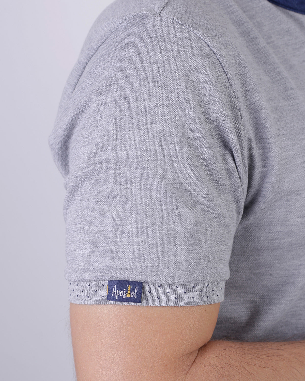Neru Men's Gray Polo