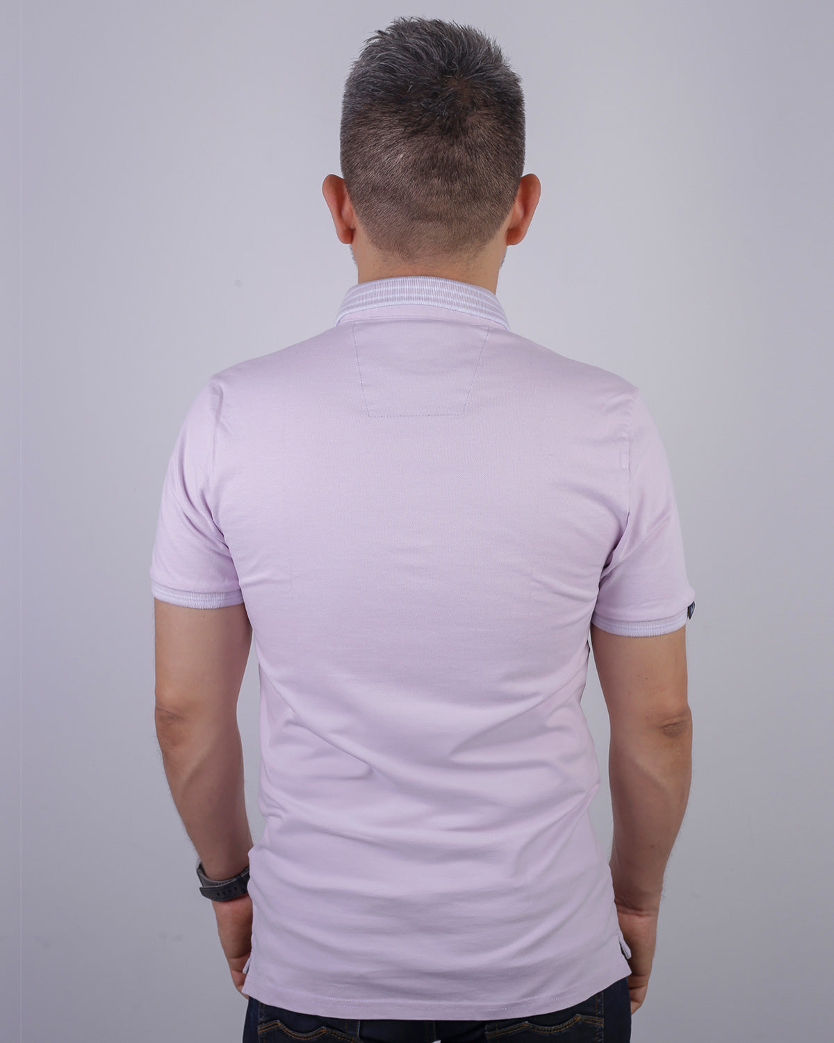 Polo Lila Hombre