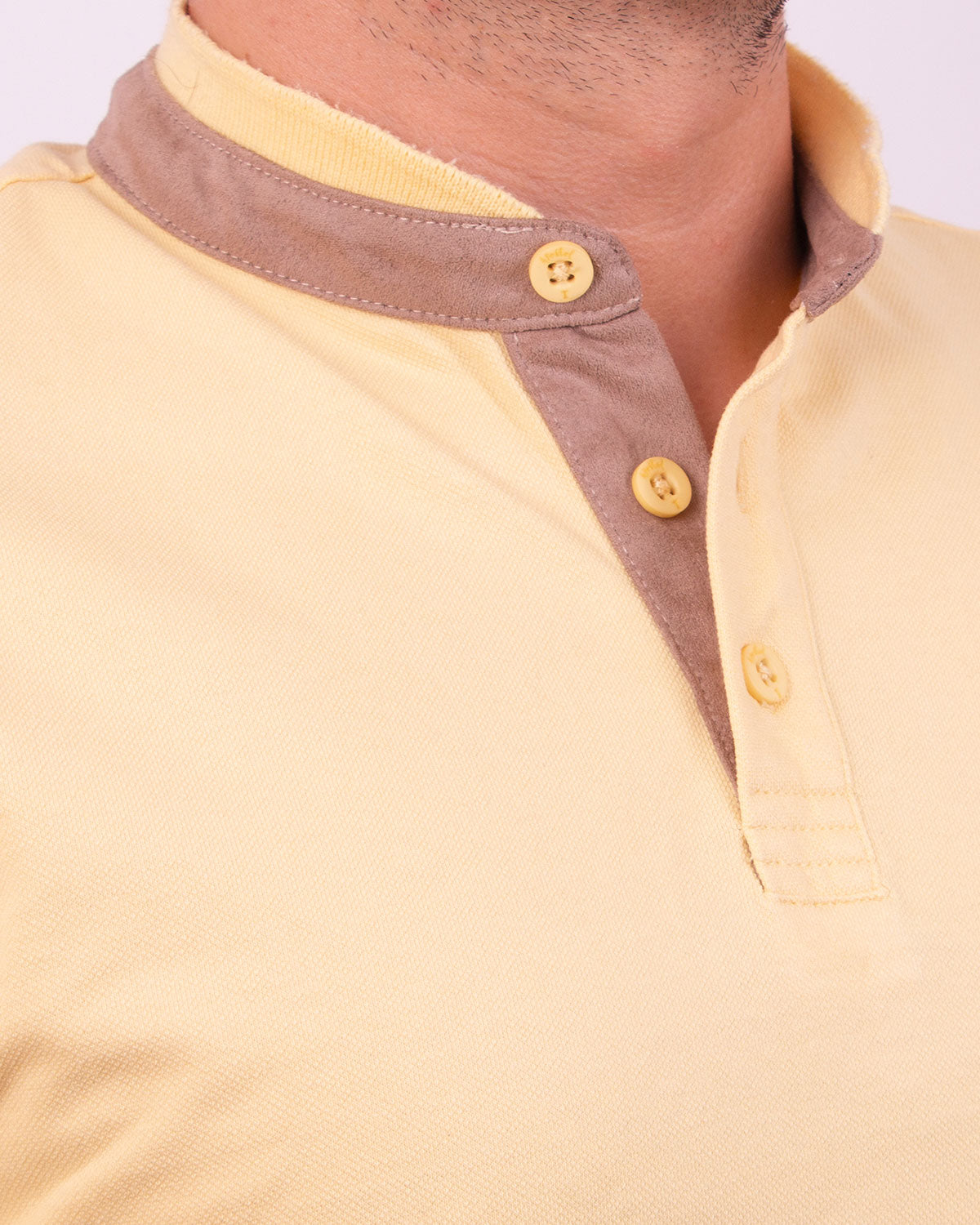 Polo Amarilla Nerú / Regular Fit
