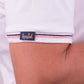 Polo Blanca Rosa / Regular Fit