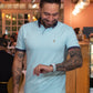 Polo Celeste / Regular Fit