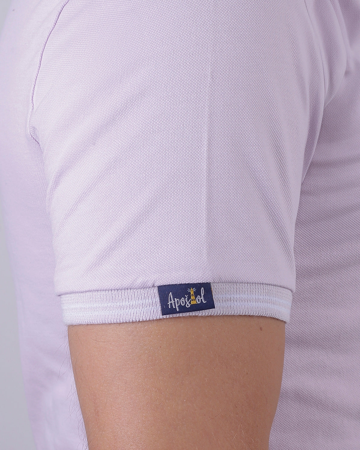 Polo Lila Hombre