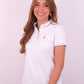 Polo Blanca Rosa