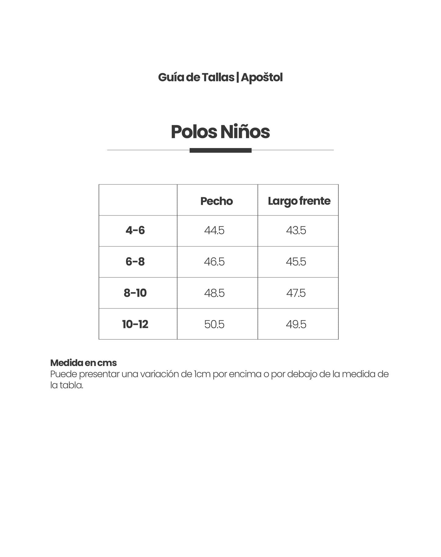 Polo Azul Niño